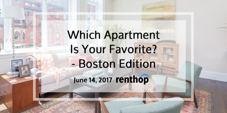 Which Apartment is Your Favorite? – Boston | 6.14.2017