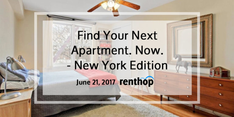 Find Your Next Apartment. Now. – New York | 06.21.2017