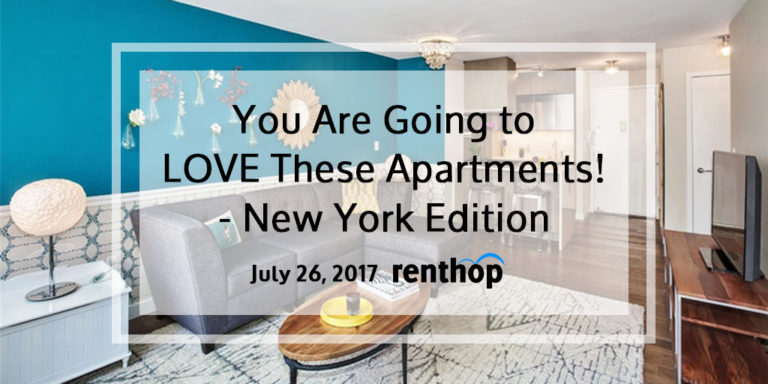 You are going to LOVE these apartments – New York | 7.26.2017