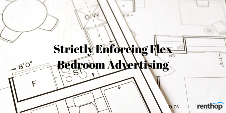 Strictly Enforcing Flex Bedroom Advertising