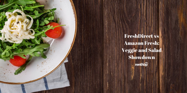 FreshDirect vs Amazon Fresh:  Veggie and Salad Showdown