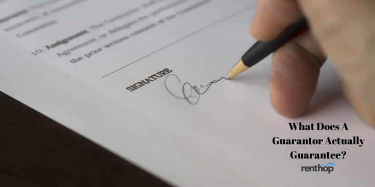 What Does A Guarantor Actually Guarantee?