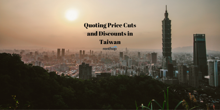 Quoting Price Cuts and Discounts in Taiwan