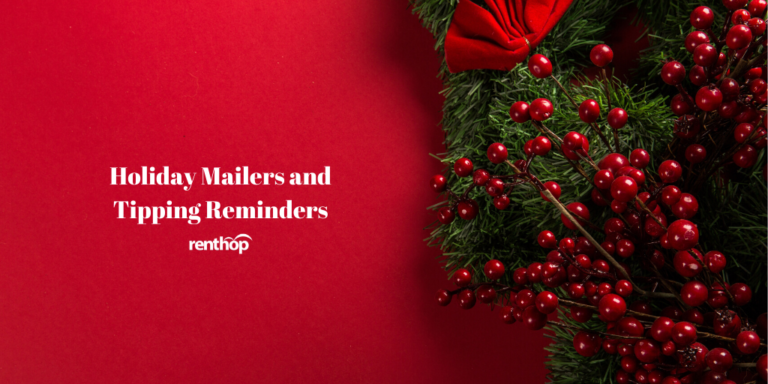 Holiday Mailers and Tipping Reminders
