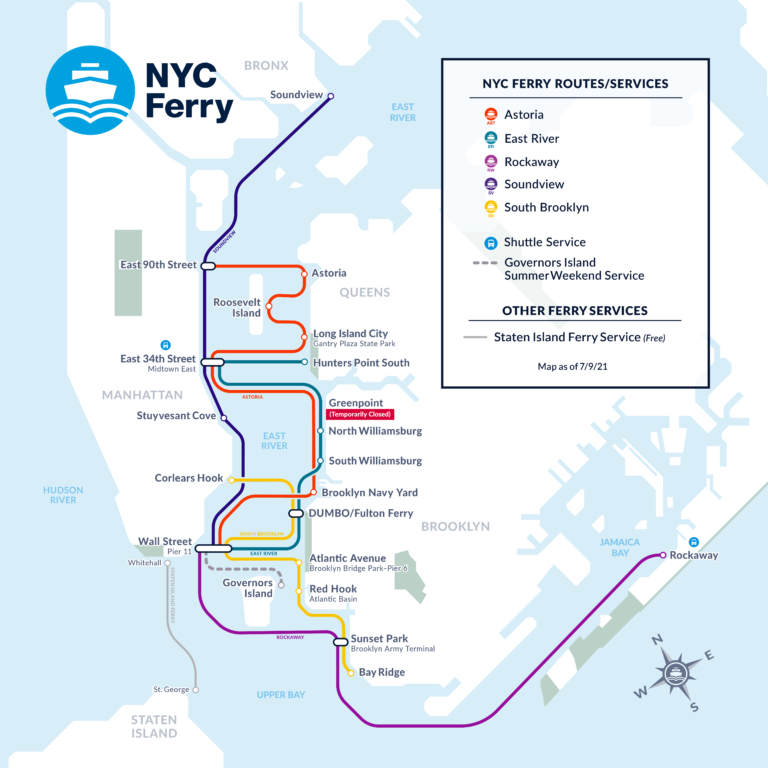 Time for a maritime move? Check out the listings at these 17 NYC Ferry stops