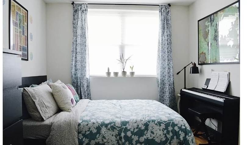 Brooklyn bedroom with large window