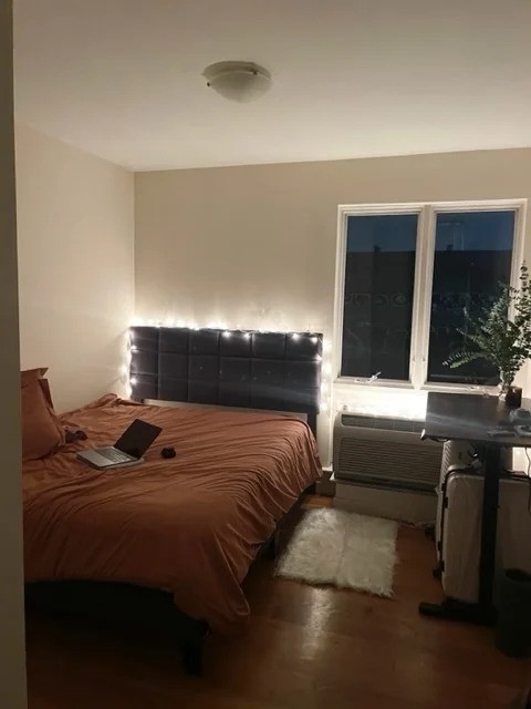 Brooklyn bedroom with large window