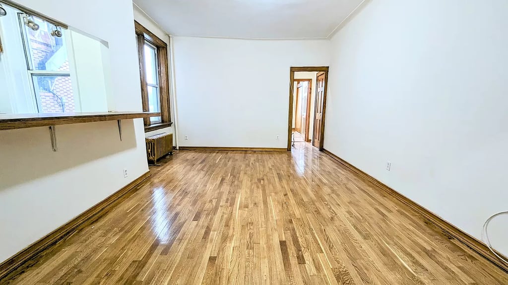 Living room with hardwood floors