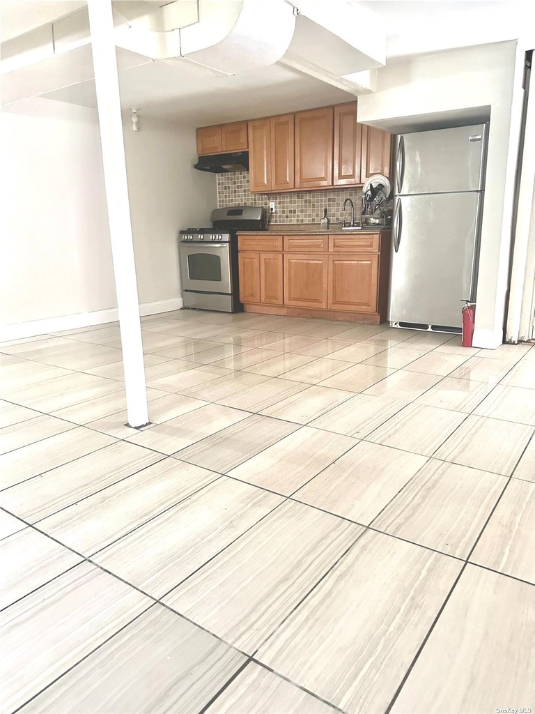 Lower level apartment in Queens