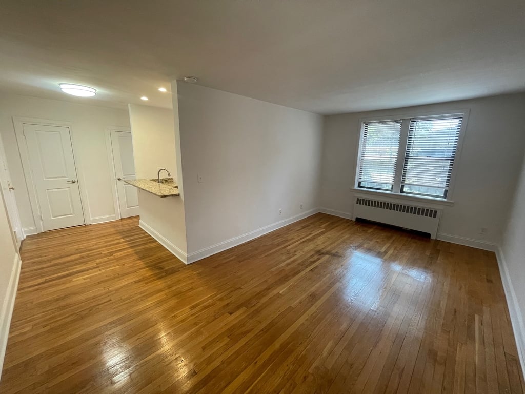 Queens studio with separate kitchen