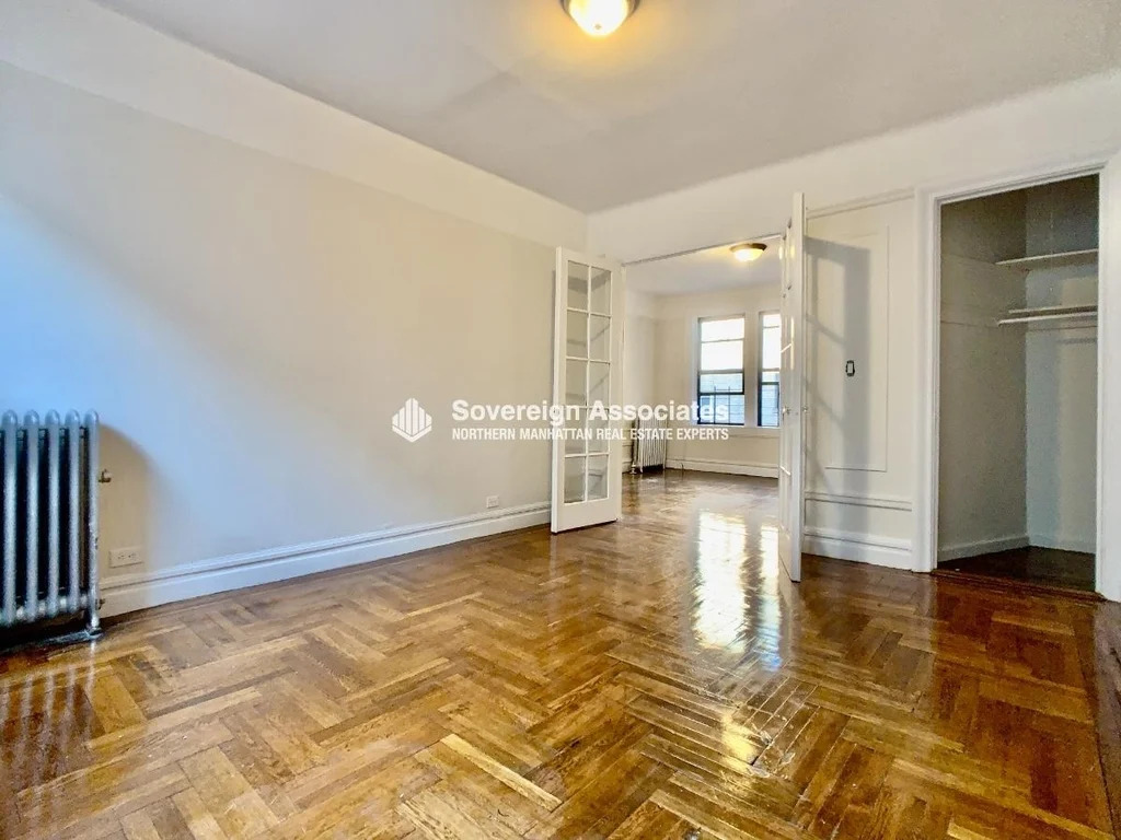 Manhattan listing with natural light and French doors