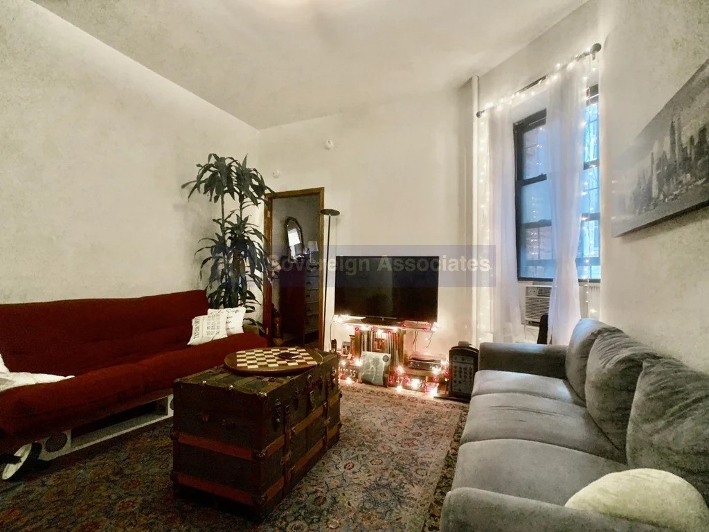 Manhattan living room with couches