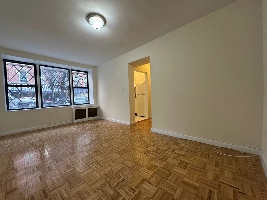 Manhattan apartment with hardwood floors in April 2025