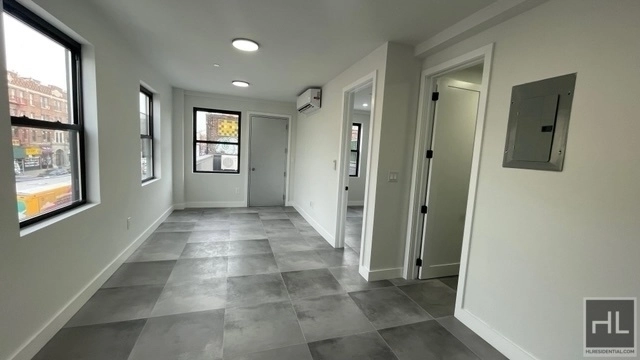 Crown Heights one bedroom apartment with unique flooring in December 2025