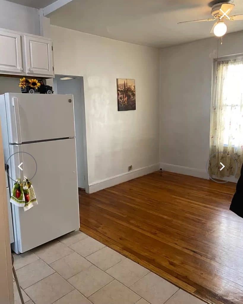 Two bedroom apartment in Astoria in December of 2025