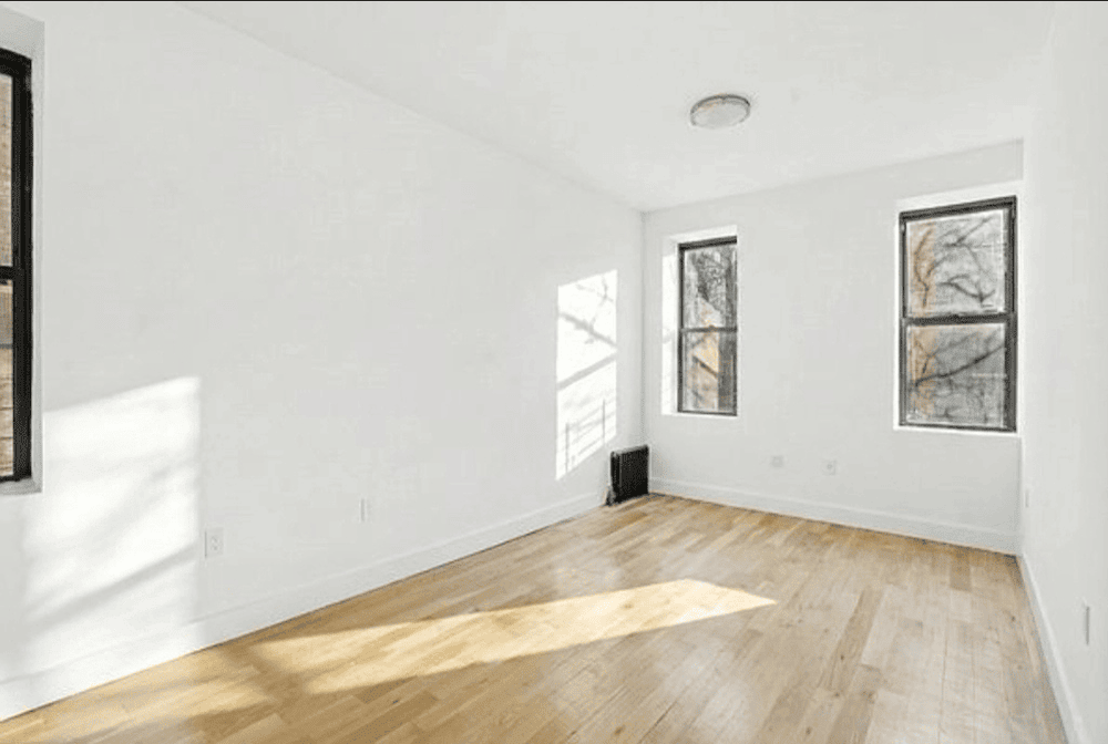 Spacious bright two bedroom apartment in Harlem in January 2026