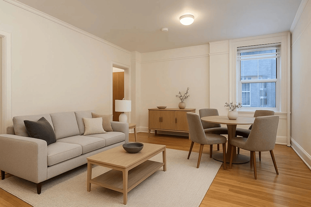 Washington Heights two bedroom apartment in February of 2026