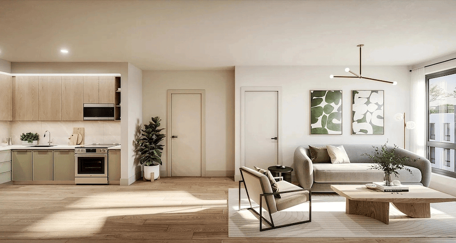 Flatbush luxury apartment in Bedford Square in March of 2026