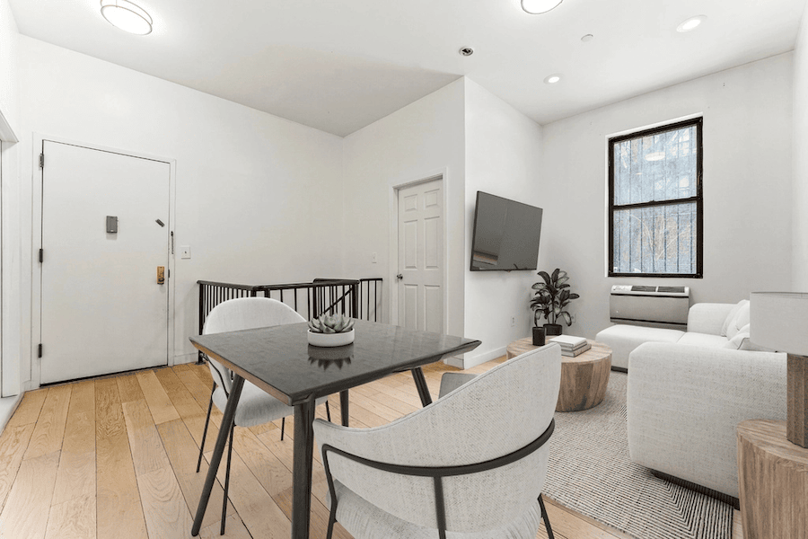 Flatbush garden level duplex in March of 2026