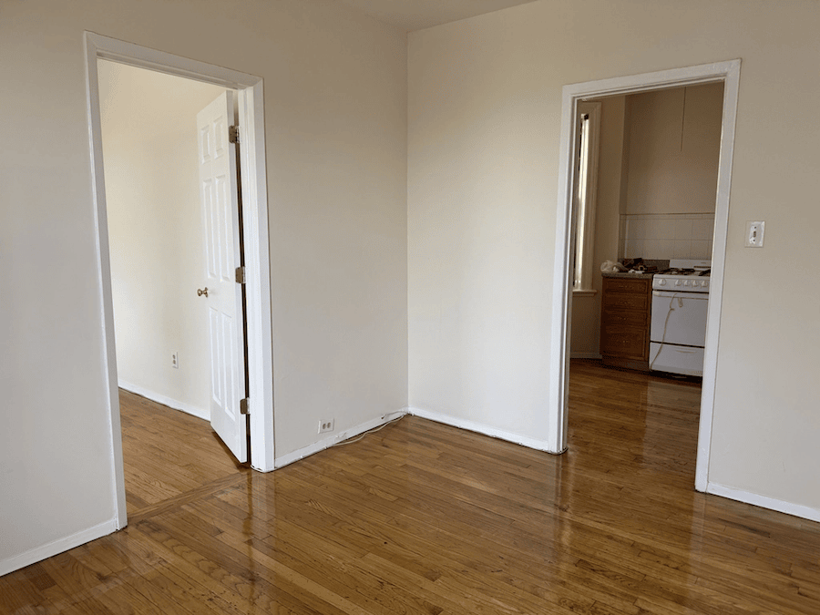 Astoria walkup apartment in June of 2026