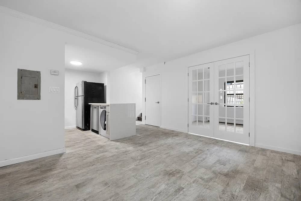 Three bedroom garden-level unit in Bedford-Stuyvesant in August of 2026