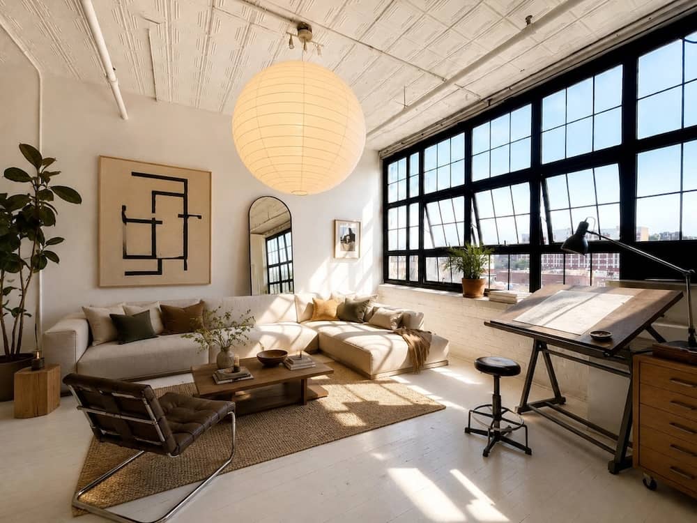 Studio convertible one bedroom unit in Williamsburg in August of 2026