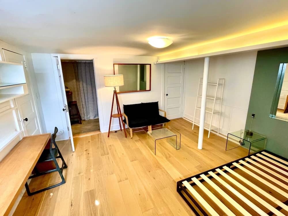 Jackson Height basement studio unit in August of 2026