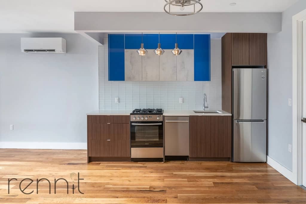 Williamsburg apartment with oversized windows in August of 2026