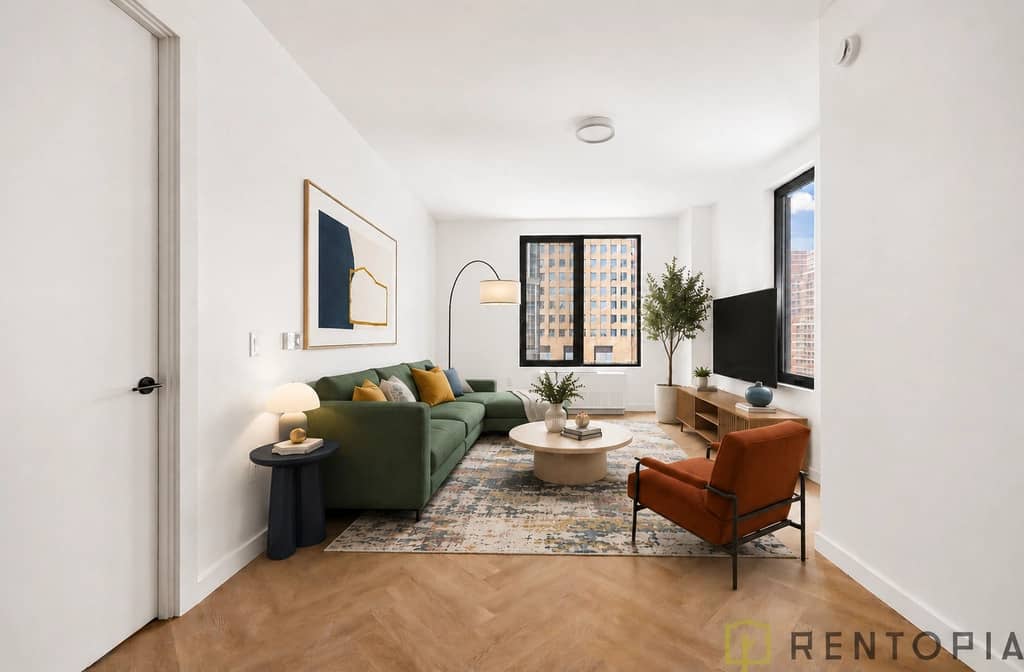 One bedroom apartment with luxury amenities in October of 2026