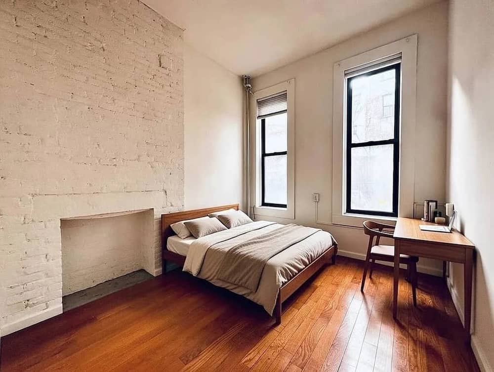 East Village apartment with high ceilings in September of 2026
