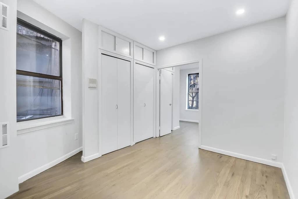 Hell's Kitchen railroad style apartment in September of 2026