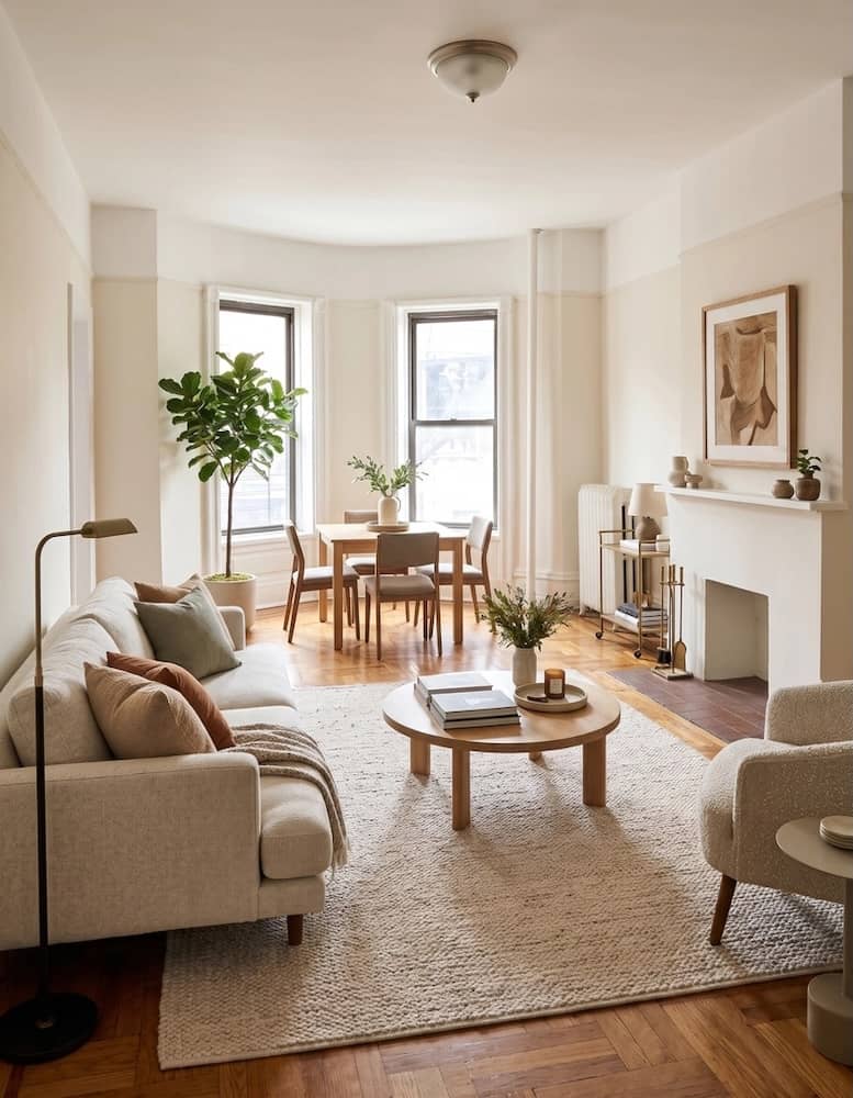 Rent stabilized Flatbush one bedroom apartment in November of 2026