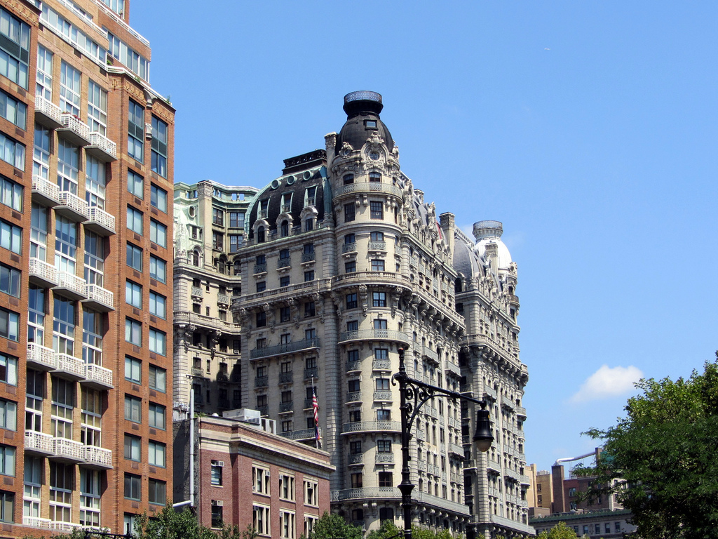 The Ansonia, in the UWS.