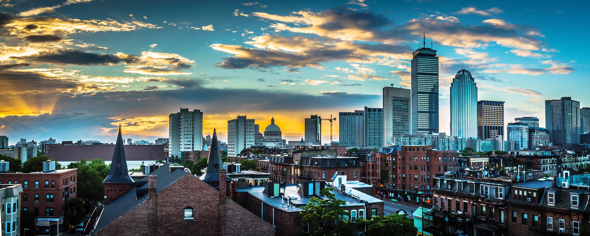 Boston skylines