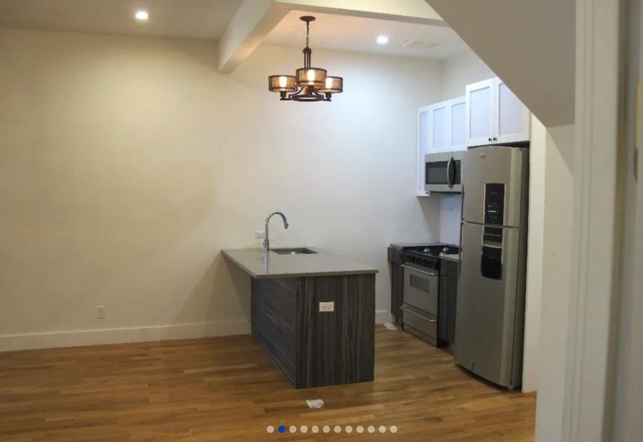 apartment photo of empty kitchen