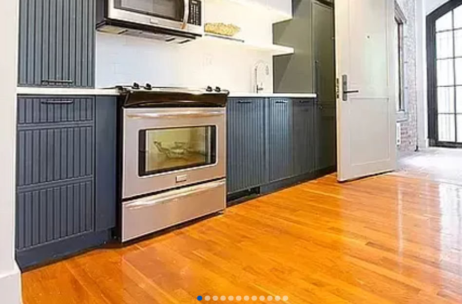 apartment photo of open kitchen