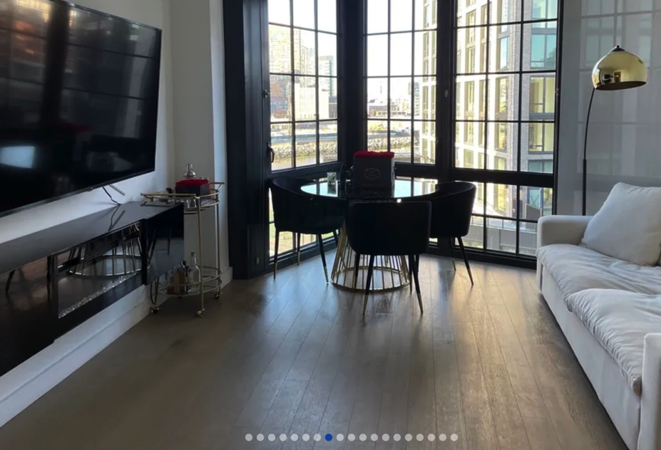 photo of a apartment with floor-to-ceiling window