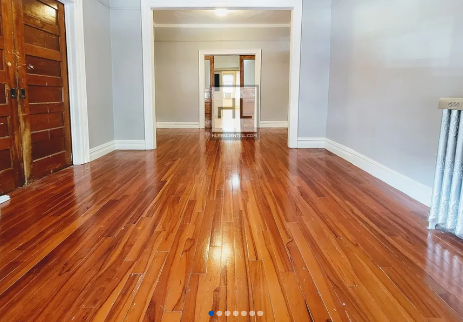 photo of an empty room with closet space