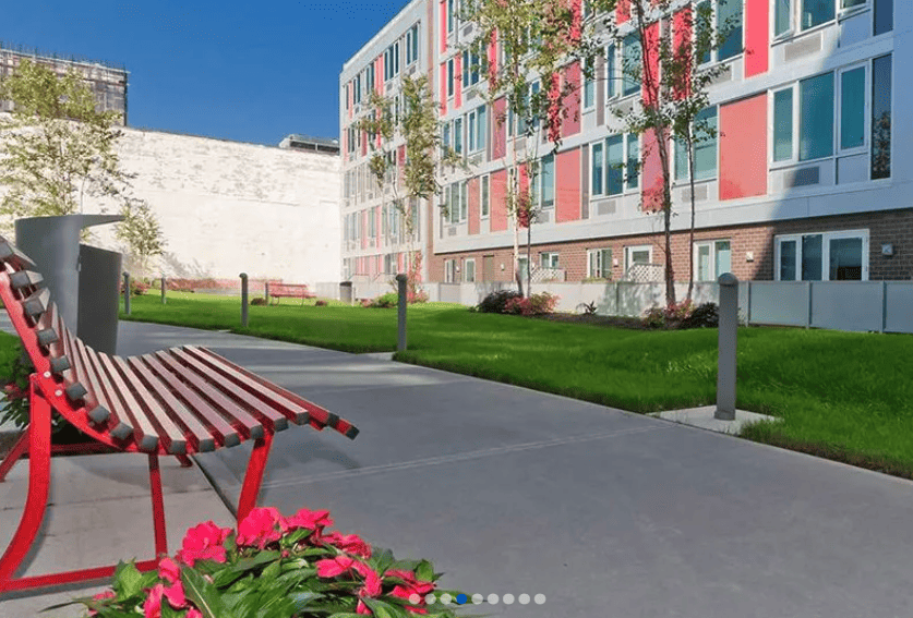 outdoor space around 34 Berry Street