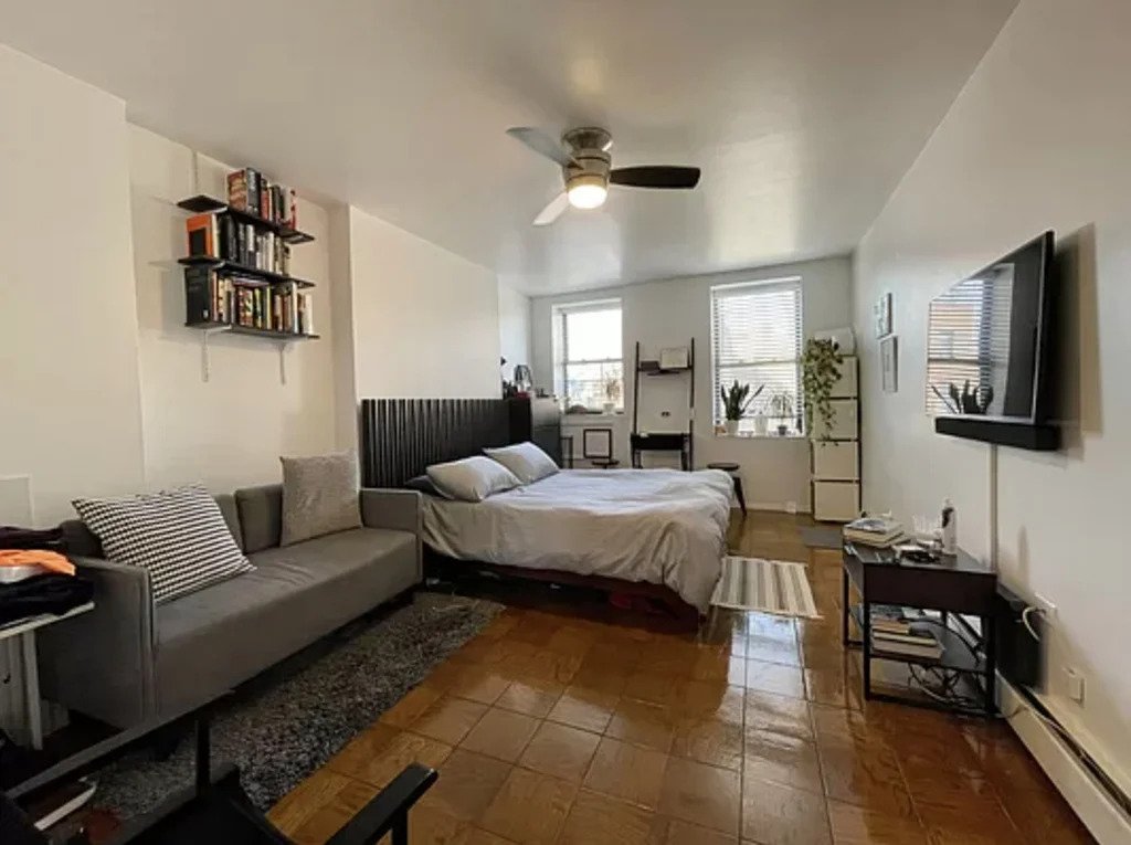 photo of large bed in bedroom