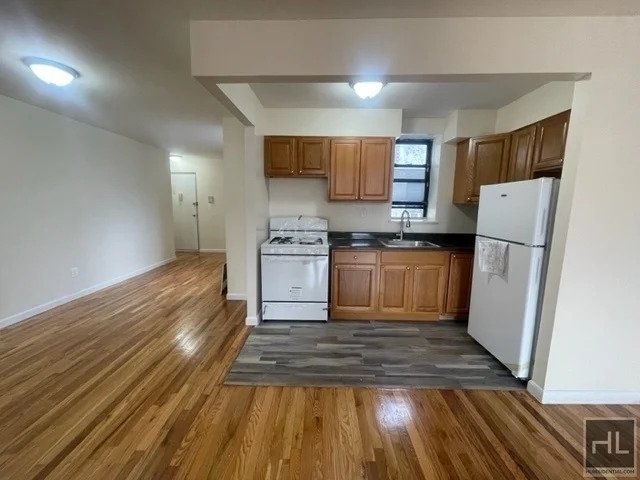 living area with open kitchen