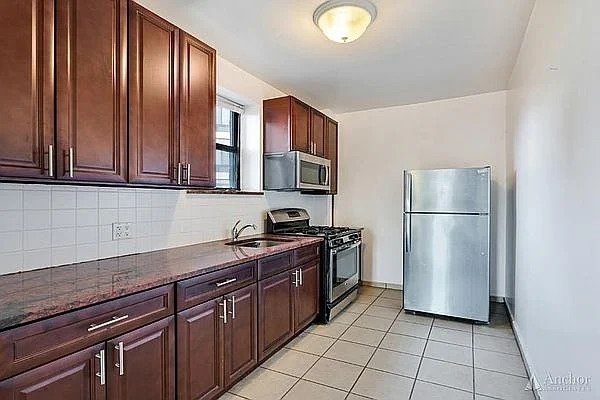 photo of a kitchen with stainless steel