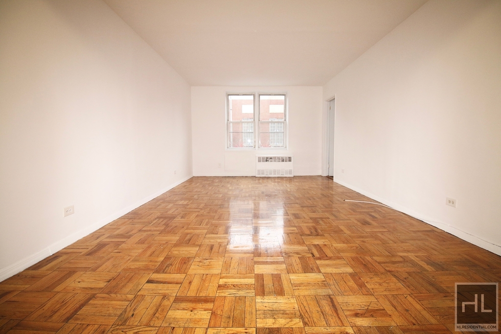 large room with windows