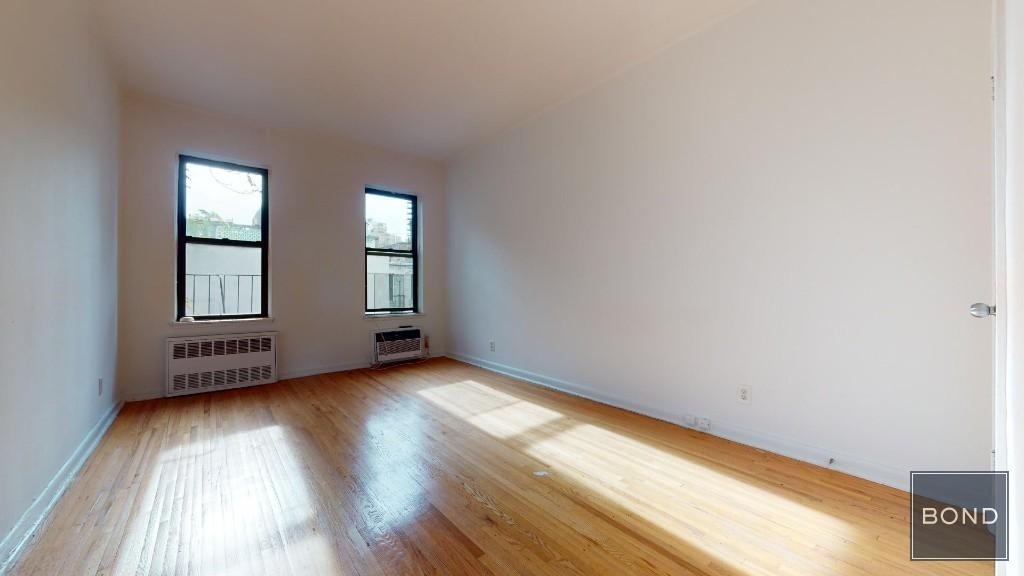 living room with two windows