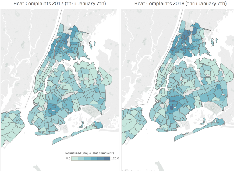 Cold Weather, Lack of Heat Hits Less Expensive Neighborhoods Harder