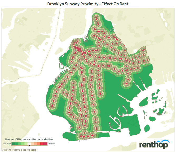 A 10 Minute Walk Could Be Worth 10% Off Your Rent