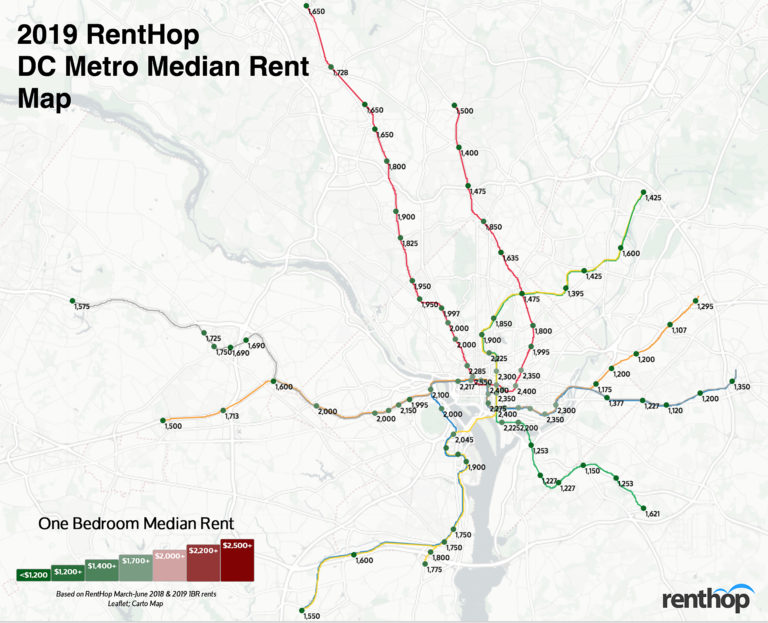 Where Does the Train of Rising Rents Stop in DC?